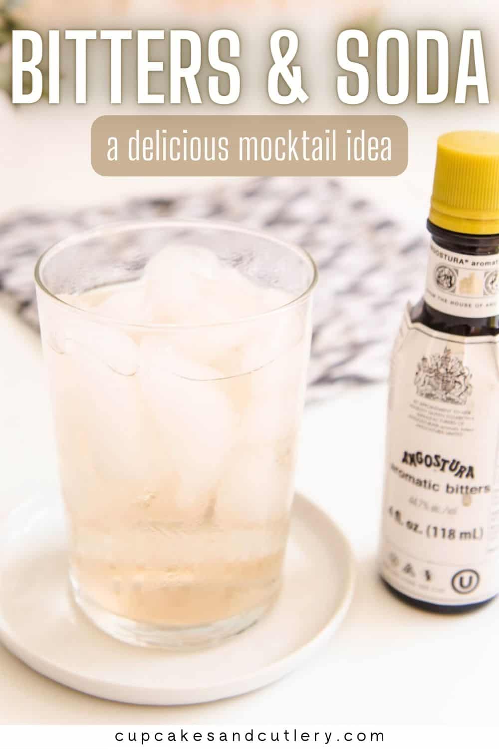 Bitters and Soda Recipe an Almost Cocktail Cupcakes and Cutlery