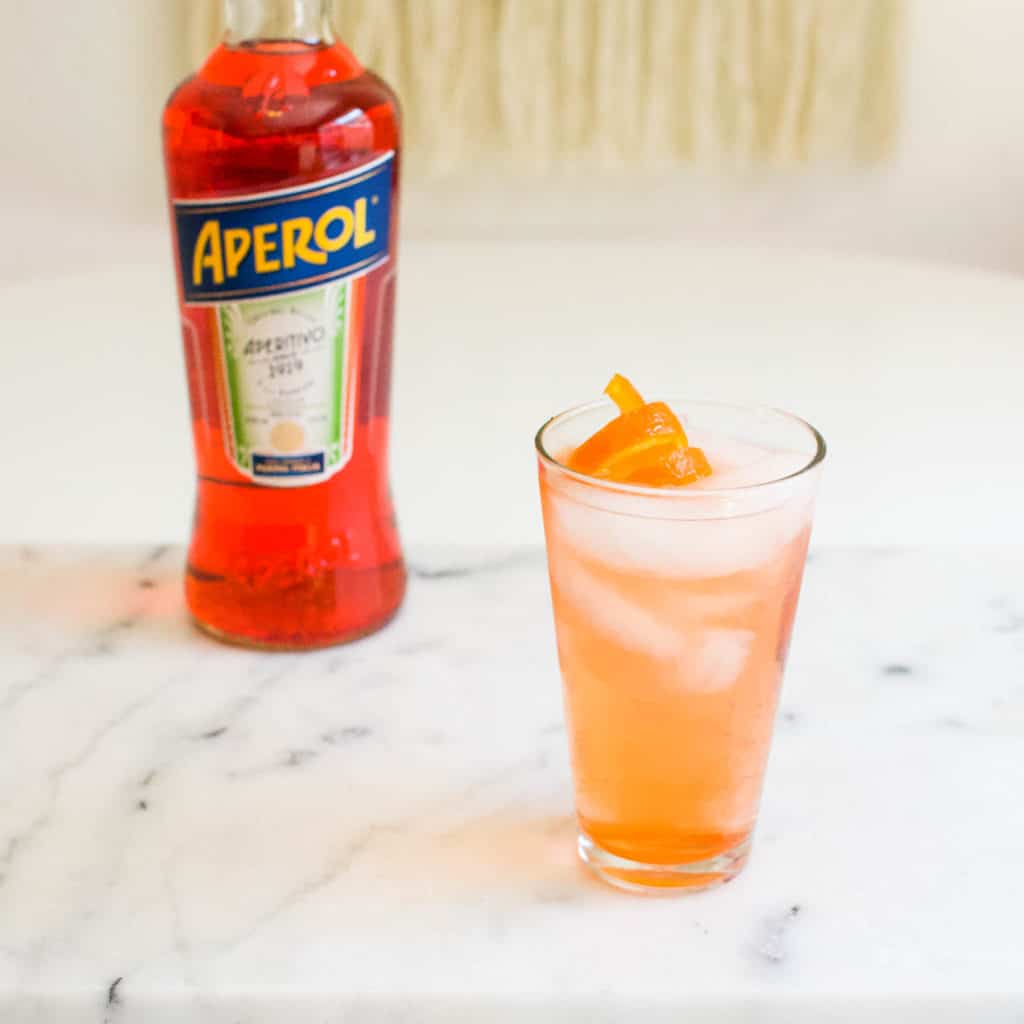Refreshing Aperol Gin and Tonic Recipe Cupcakes and Cutlery