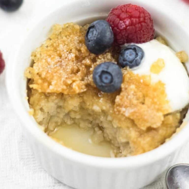 Sugar Topped Oatmeal Brûlée Recipe