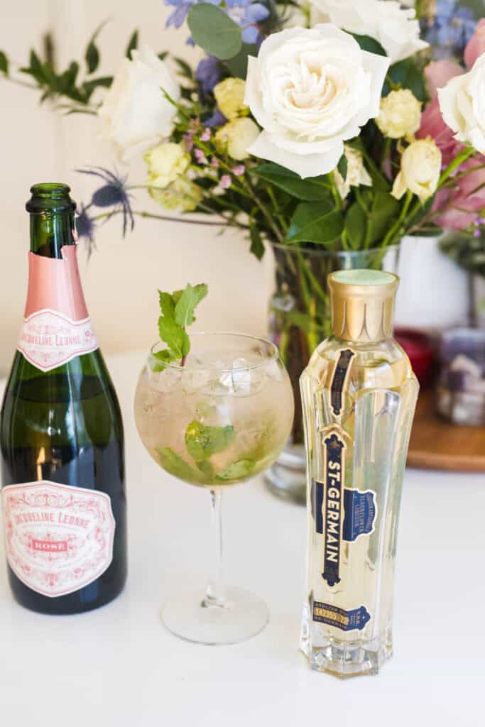A Refreshing Hugo Spritz Recipe with St Germain - Cupcakes and Cutlery