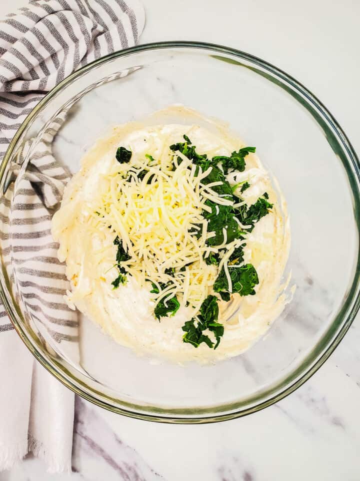Easy Spinach Dip without Cream Cheese - Cupcakes and Cutlery
