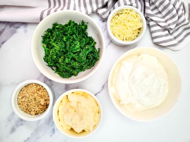 Easy Spinach Dip without Cream Cheese - Cupcakes and Cutlery