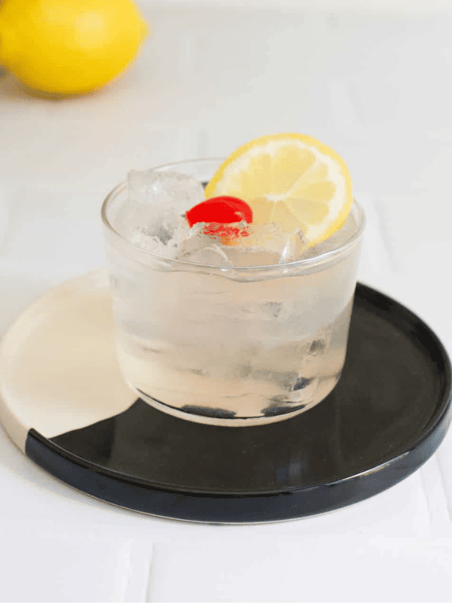 Simple Vodka Sour Recipe Story Cupcakes and Cutlery