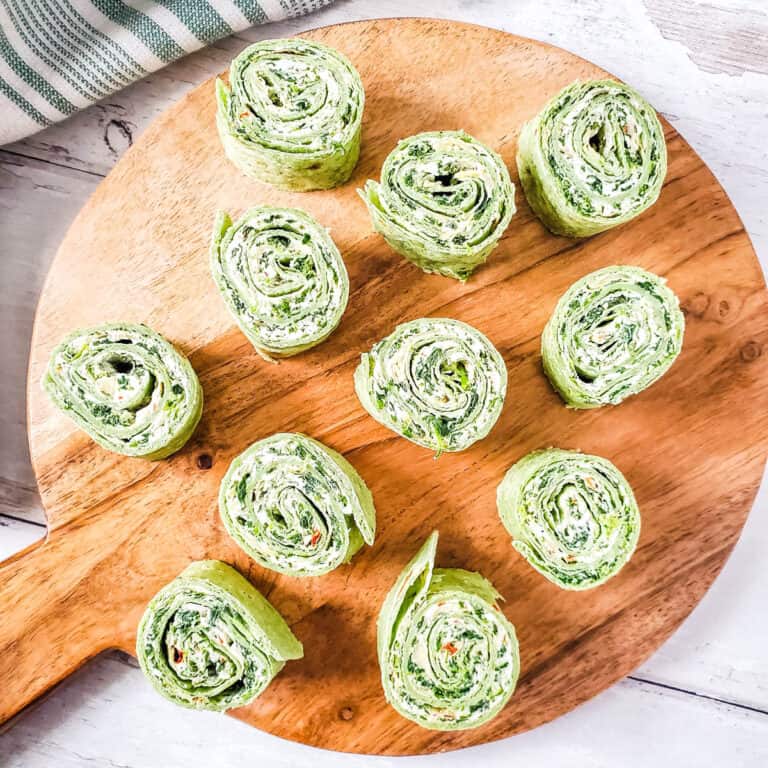 Savory Spinach Artichoke Pinwheels Recipe