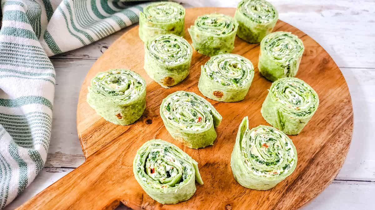 Savory Spinach Artichoke Pinwheels Recipe Cupcakes and Cutlery