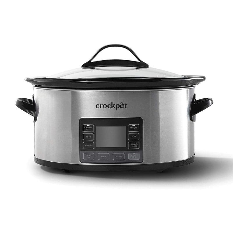 6 Quart programmable crockpot and food warmer.