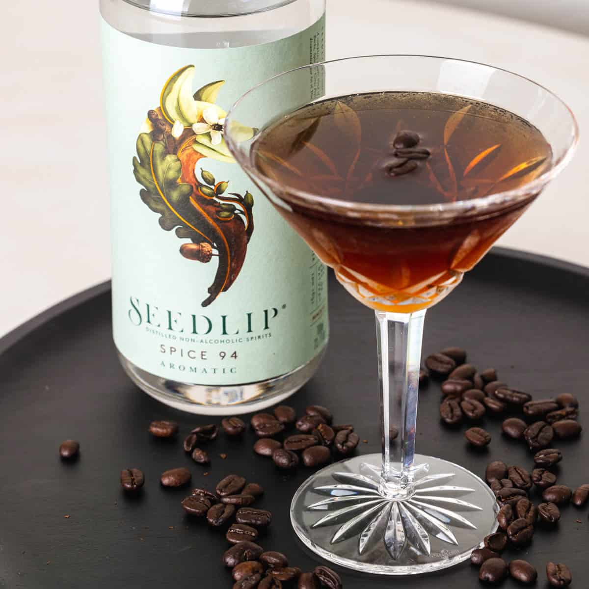 How To Make An Alcohol-Free Seedlip Spice Espresso Martini For Dry