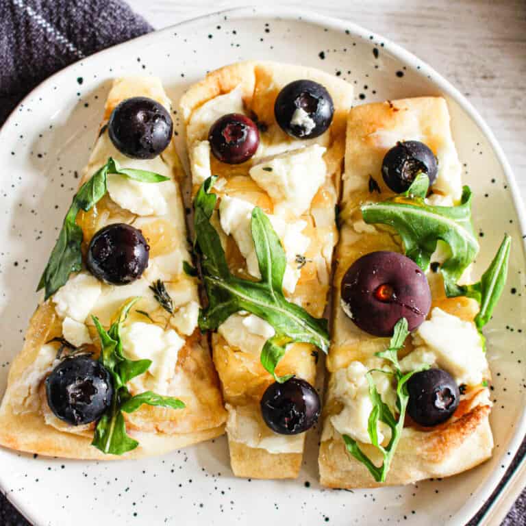 Honey Goat Cheese Flatbread