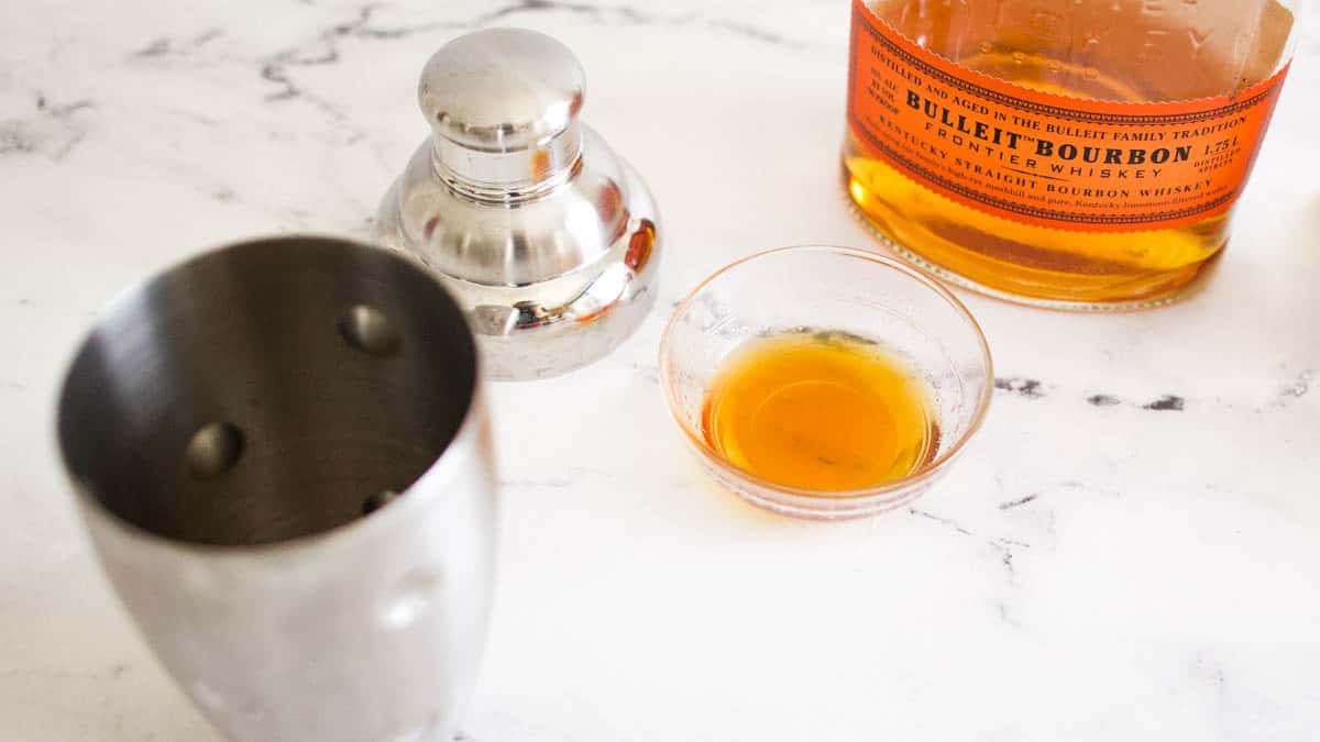 Easy Microwave Honey Simple Syrup Shortcut Recipe Cupcakes and Cutlery